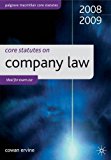 Book Core Statutes on Company Law (Palgrave Macmillan Core Statutes) free
