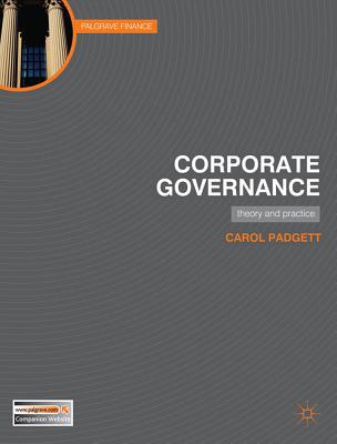 Book Corporate Governance: Theory and Practice (Palgrave Finance) free