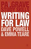 Book Writing for Law free