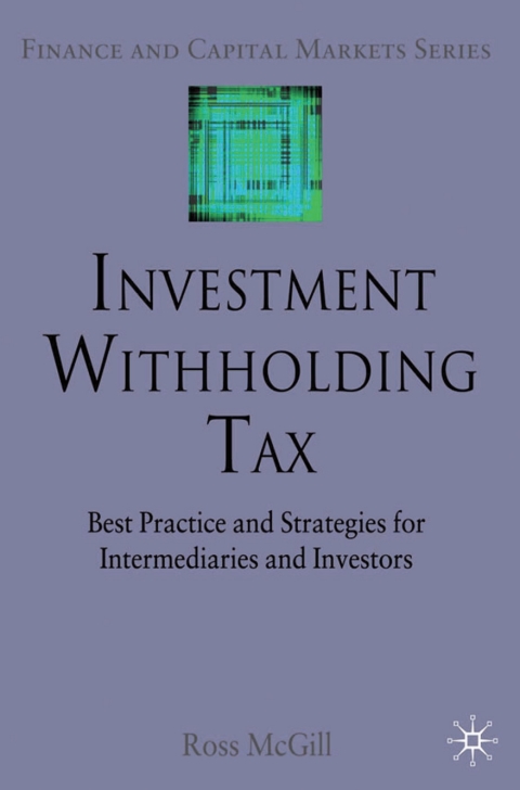 Book Investment Withholding Tax free