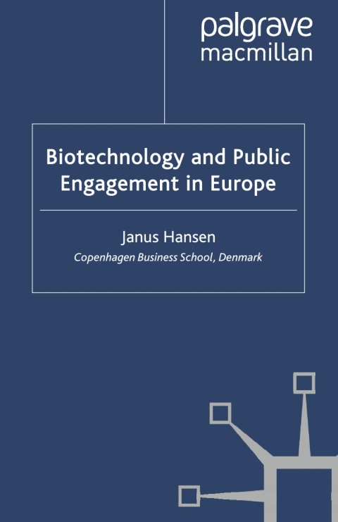 Book Biotechnology and Public Engagement in Europe free
