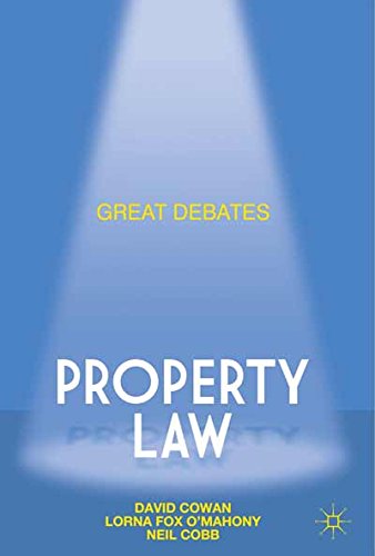 Book Great Debates In Property Law (palgrave Great Debates In Law) free