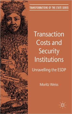 Book Transaction Costs and Security Institutions free