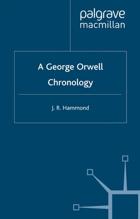 Book A George Orwell Chronology free