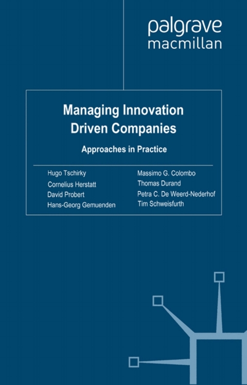 Book Managing Innovation Driven Companies: Approaches in Practice free