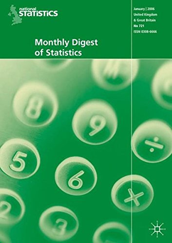 Book Monthly Digest of Statistics free