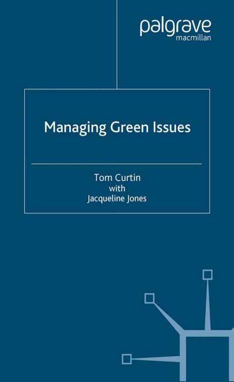 Book Managing Green Issues free