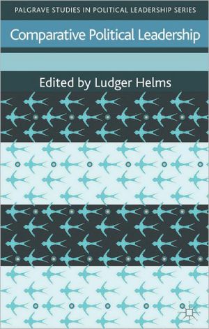 Book Comparative Political Leadership (Palgrave Studies in Political Leadership) free