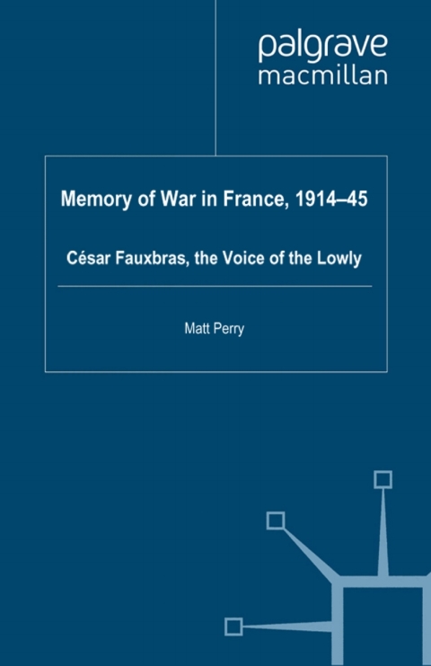 Book Memory of War in France, 1914-45 free