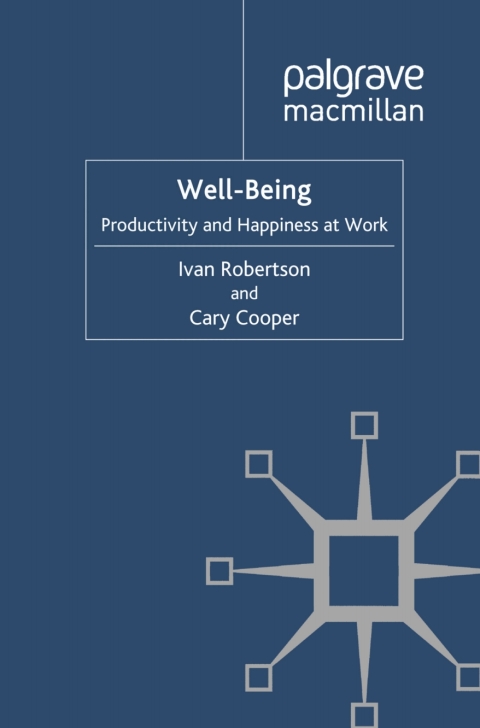 Book Well-being: Productivity and Happiness at Work free