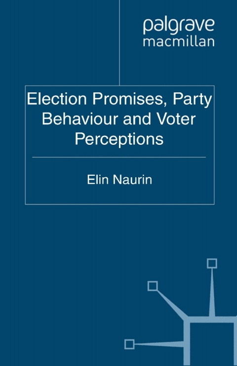 Book Election Promises, Party Behaviour and Voter Perceptions free