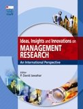 Book Ideas, Insights, And Innovation On Management Research: An International Perspective free