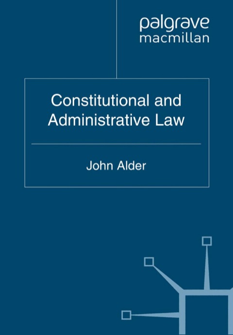 Book Constitutional and Administrative Law free
