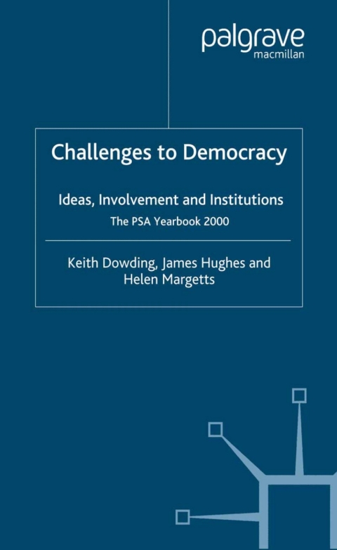 Book Challenges to Democracy free