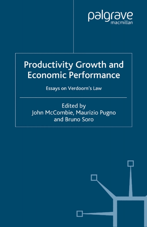 Book Productivity Growth and Economic Performance free
