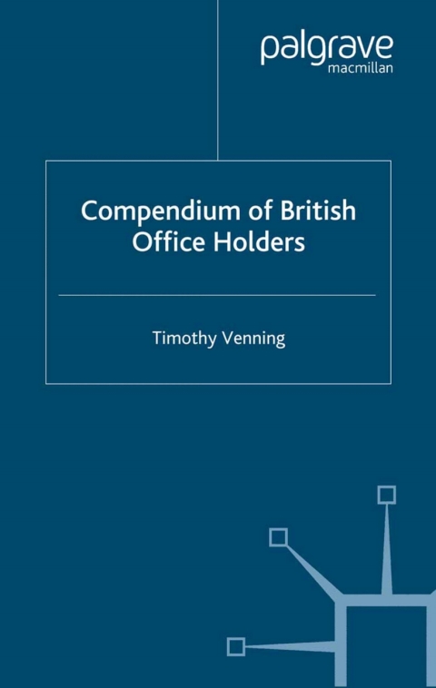 Book Compendium of British Office Holders free
