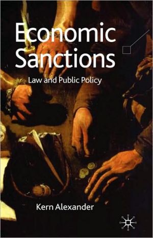 Book Economic Sanctions: Law and Public Policy free
