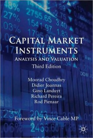Book Capital Market Instruments: Analysis and Valuation free
