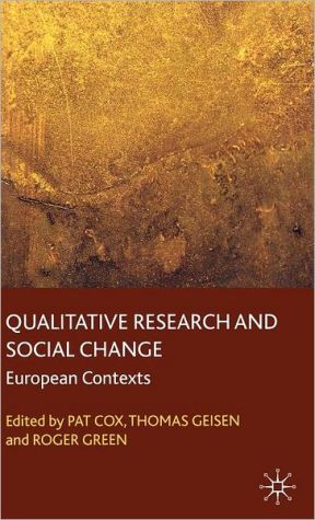 Book Qualitative Research and Social Change: European Contexts free