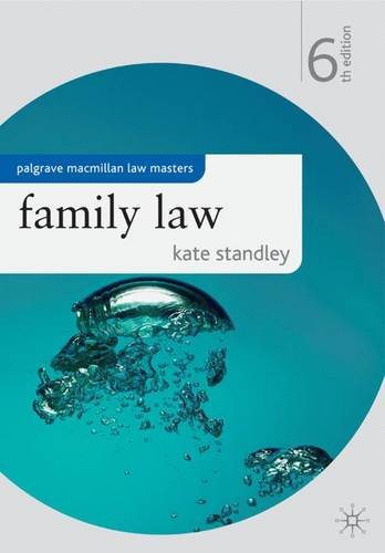 Book Family Law (Palgrave Macmillan Law Masters) free