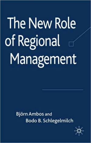 Book The New Role of Regional Management free