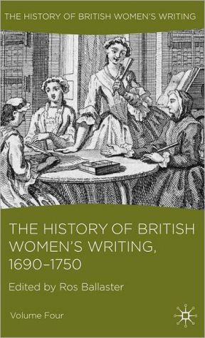 Book The History of British Women's Writing, 1690 - 1750: Volume Four free
