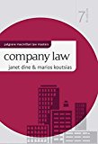 Book Company Law (Palgrave Macmillan Law Masters) free
