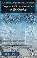 Book Professional Communication in Engineering (Palgrave Studies in Professional and Organizational Discourse (Paperback)) free