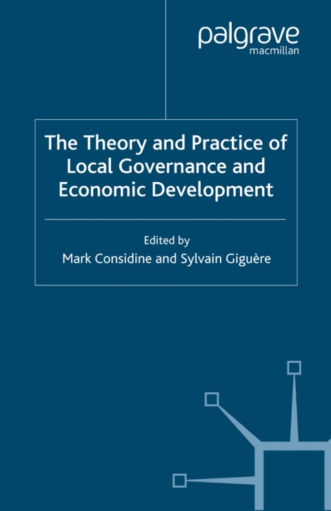 Book The Theory and Practice of Local Governance and Economic Development free