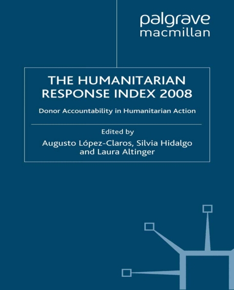 Book Humanitarian Response Index 2008: Donor Accountability in Humanitarian Action free
