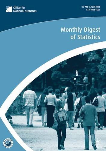 Book Monthly Digest Of Statistics: May 2009 V. 761 free