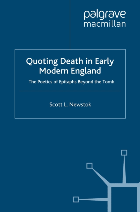 Book Quoting Death in Early Modern England free