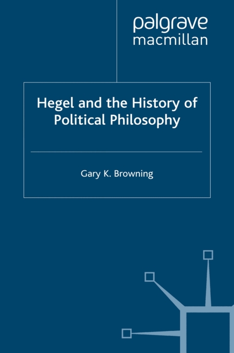 Book Hegel and the History of Political Philosophy free