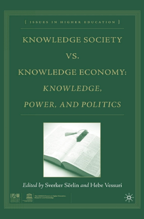 Book Knowledge Society vs. Knowledge Economy free