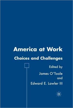 Book America at Work: Choices and Challenges free