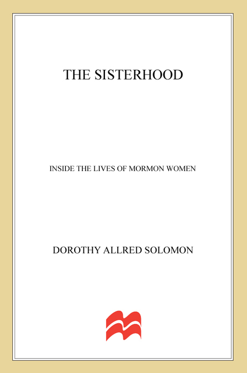 Book The Sisterhood: Inside the Lives of Mormon Women free