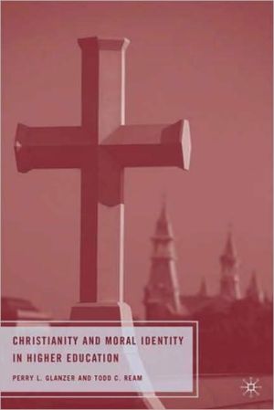 Book Christianity and Moral Identity in Higher Education free
