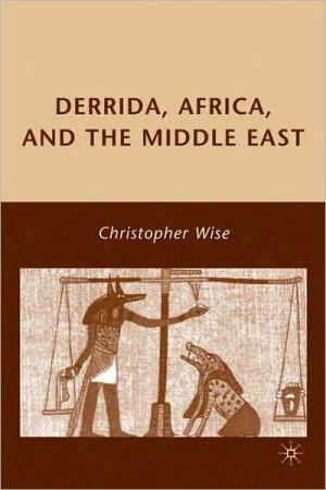 Book Derrida, Africa, and the Middle East free