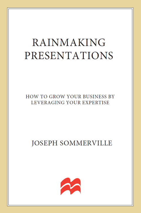 Book Rainmaking Presentations free