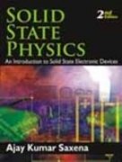 Book Solid State Physics: An Introduction to Solid State Electronic Devices free