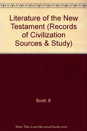 Book Literature Of The New Testament free