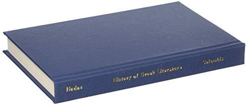 Book A History of Greek Literature free