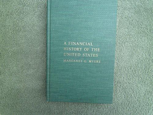 Book A Financial History of the United States free