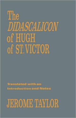 Book The Didascalicon of Hugh of Saint Victor free