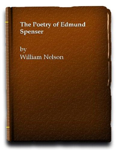 Book The Poetry Of Edmund Spenser free