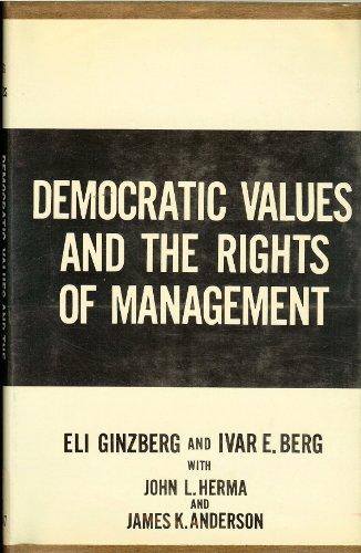Book Democratic Values And The Rights Of Management free