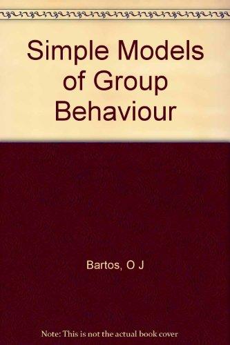 Book Simple Models Of Group Behavior free