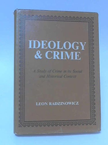 Book Ideology And Crime free