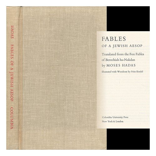 Book Hadas: Fables of the Jewish Aesop (Cloth) free