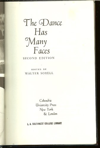 Book The Dance Has Many Faces free